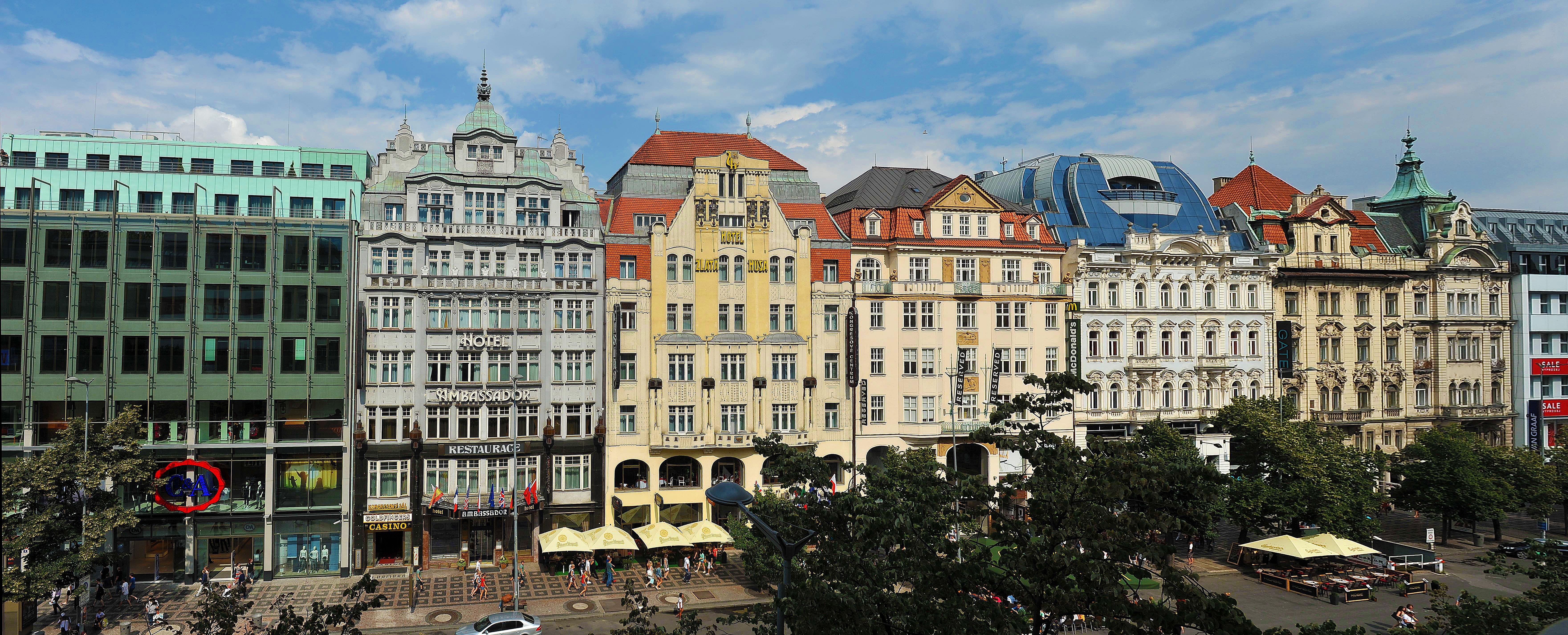 Ambassador Zlata Husa Praga Exterior foto The "Seven Sisters"